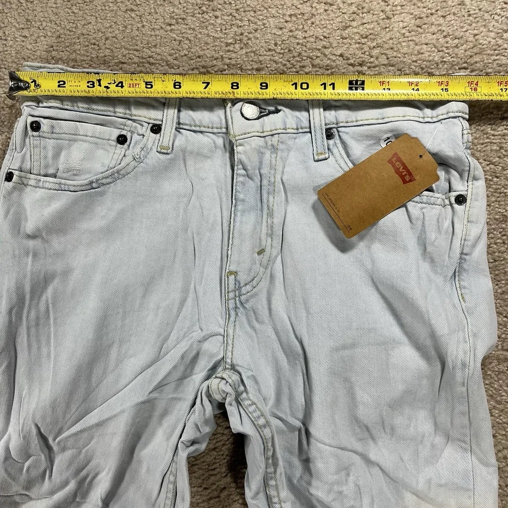 Levi's 511 Slim Fit Straight Jeans Light Wash‎ Men's 32x34 NWT Stretch Casual